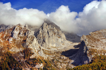 Brenta Dolomites in Italy, Europe