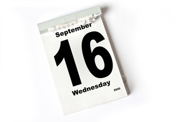16. September 2020