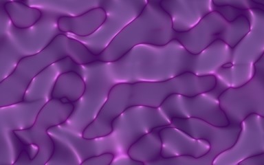 Obraz premium Graphic illustration - liquid pattern purple color. Modern abstract background. Design wallpaper. 3D illustration