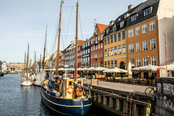 Fototapeta na wymiar Copenhagen Nyhavn