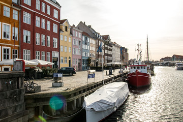 Fototapeta na wymiar Copenhagen Nyhavn