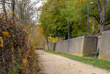 Herbst Bauwerk Kelheim