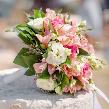 Fototapeta Bridal bouquet
