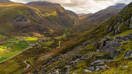 Snowdonia Mountain pass