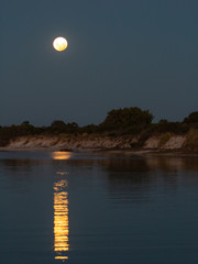 Wonnerup Estuary Blood Moon
