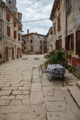 Fototapeta na wymiar Medieval street in Croatia