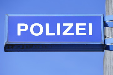 Polizeischild