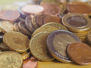 Euro coins, European Union