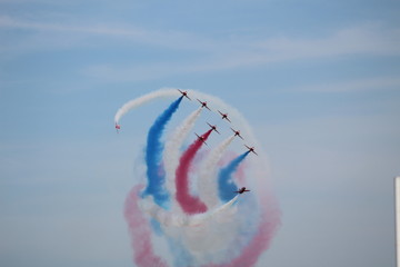 red arrows