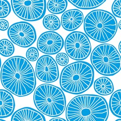 Vector pattern. Stylish structure of natural cells