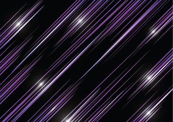 Abstract background with glowing lines, neon stripes. Vector illustration.