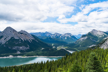 Fototapeta na wymiar Heart Mountain in Canada
