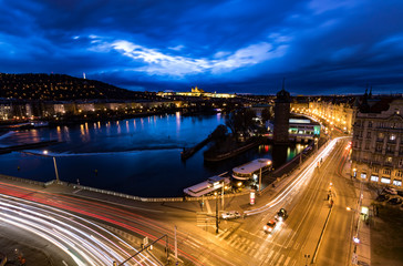 Fototapeta na wymiar Prague on night