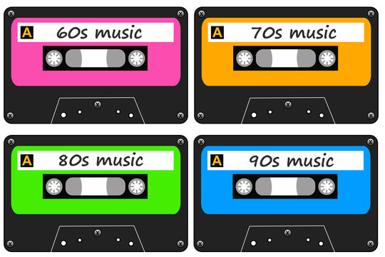 Retro Music Cassettes