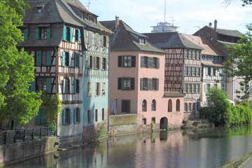 Fototapeta na wymiar Strasbourg, La petite France, Alsace, France