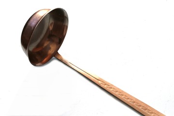Ladle isolated on white background