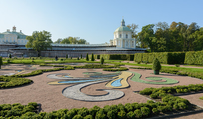 Obraz premium The palace and park ensemble Oranienbaum was founded by A. Menshikov. 
