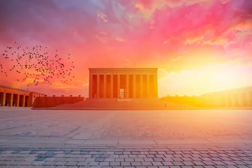 Photo sur Plexiglas Monument artistique Anitkabir - Mausoleum of Ataturk, Ankara Turkey