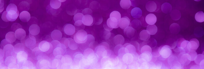 Purple bokeh abstract background