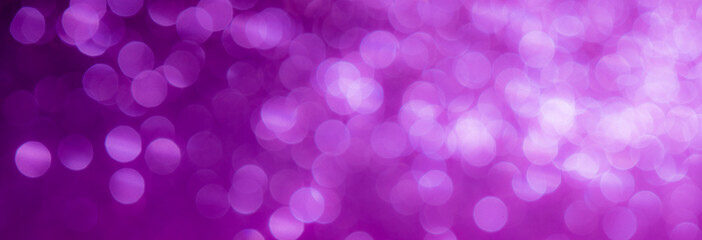 Purple bokeh abstract background
