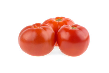 tomatoes isolated on white background
