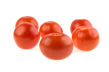 tomatoes isolated on white background