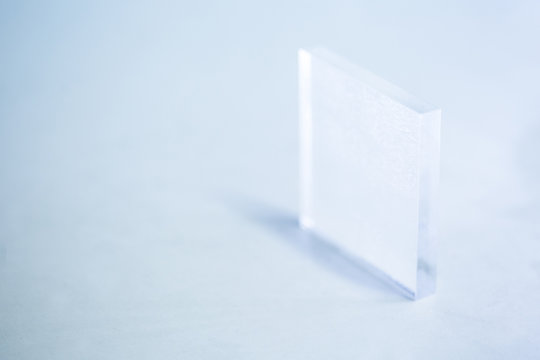 Plastic transparent piece