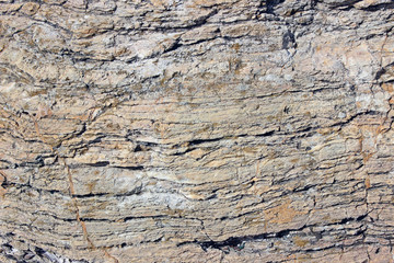 Sedimentary rock texture strata lines background horizontal
