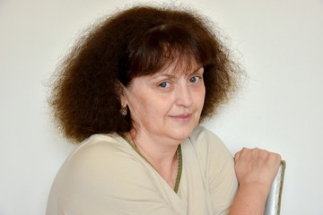 middle-aged woman