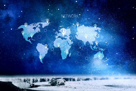 Innovative technology background