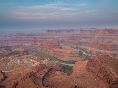 Sunrise at Death Horse Point