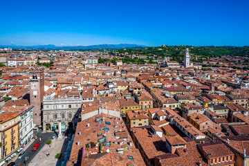 Fototapeta na wymiar panorama of Verona