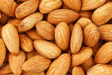 Almond. Almonds macro. Almonds background. Almond nuts