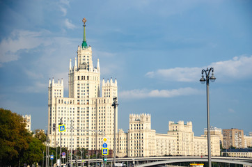 Fototapeta na wymiar building in moscow
