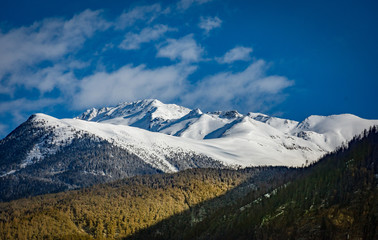 view of mountains