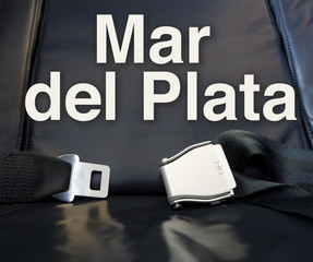 Welcome to Mar del Plata! Let's the fly, travel, journey, tour, trip, voyage begin!