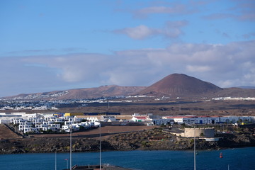 Vulcanic landscape of Lanzarote