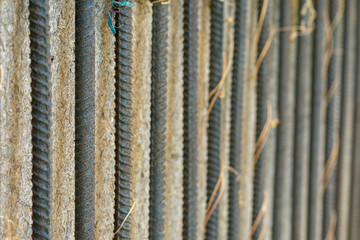  metal bars background