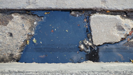 Sewer on the street