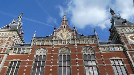 Bahnhofsgebäude Amsterdam