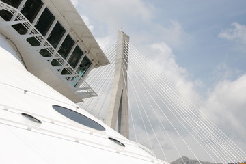 Ship control bridge