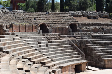 Ruinas romanas, Mérida, España