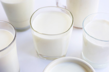 Glass of milk