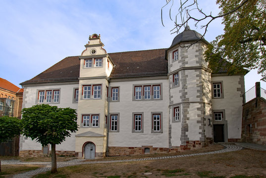 In der Altstadt von Eschwege, Hessen, Deutschland 