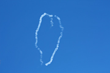 Coeur dans le ciel