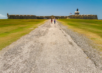 Fototapeta premium Castillo San Felipe del Morro, San Juan, Puerto Rico, USA