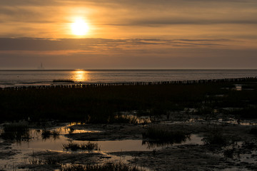 Sonnenuntergang Nordsee