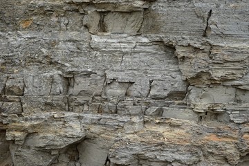 Solnhofen - Steinbruch Wand