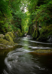 Fairy Glen Gorge, Snowdonia National Park, Wales, UK