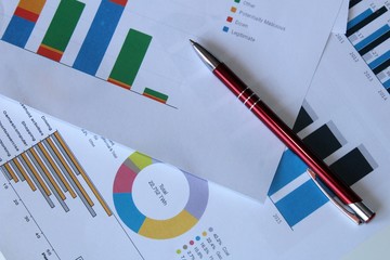 business graphs and charts